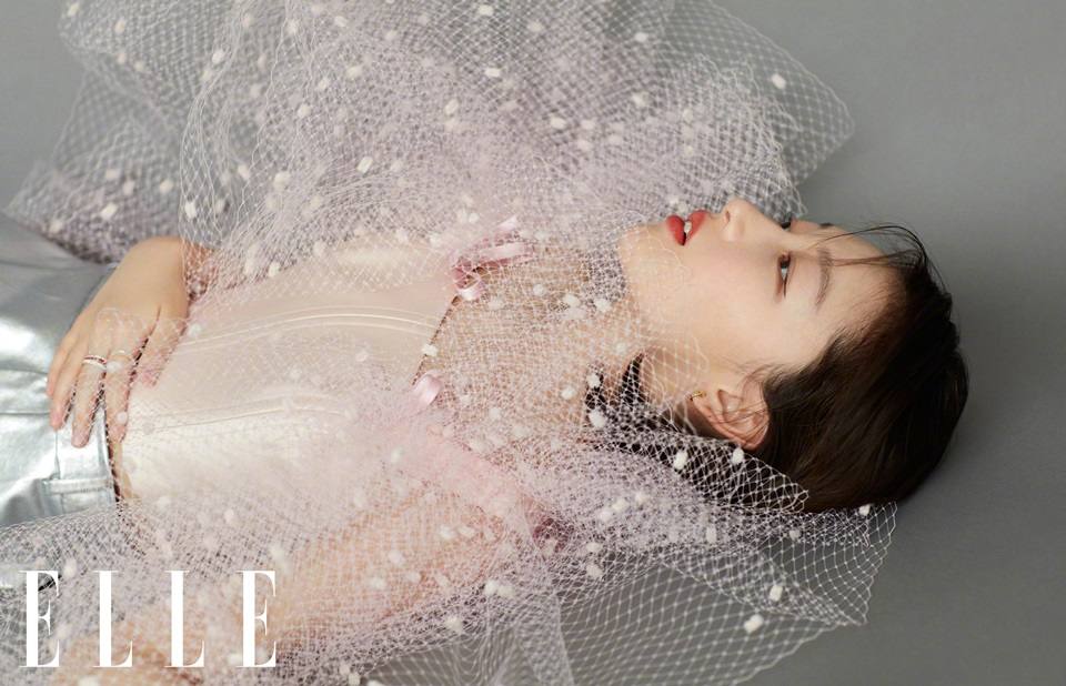 Zhou Dong Yu @ ELLE China January 2020