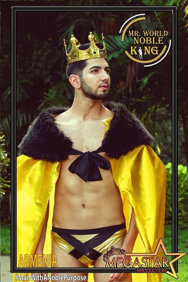 ชุดว่ายน้ำ Mr. world noble king (mwnk) 2019