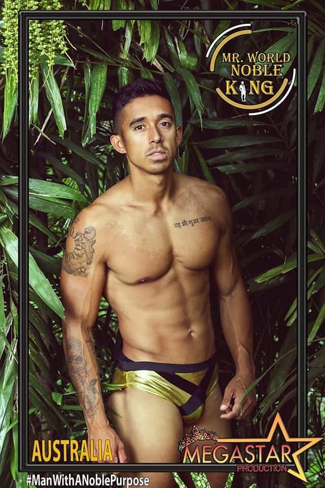 ชุดว่ายน้ำ Mr. world noble king (mwnk) 2019