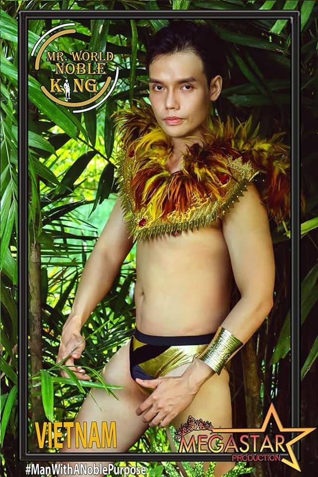 ชุดว่ายน้ำ Mr. world noble king (mwnk) 2019