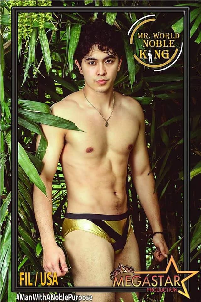 ชุดว่ายน้ำ Mr. world noble king (mwnk) 2019