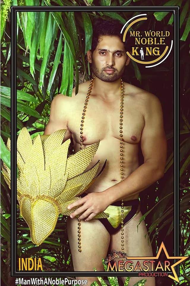 ชุดว่ายน้ำ Mr. world noble king (mwnk) 2019