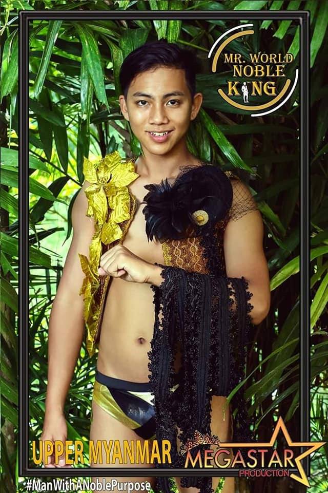 ชุดว่ายน้ำ Mr. world noble king (mwnk) 2019