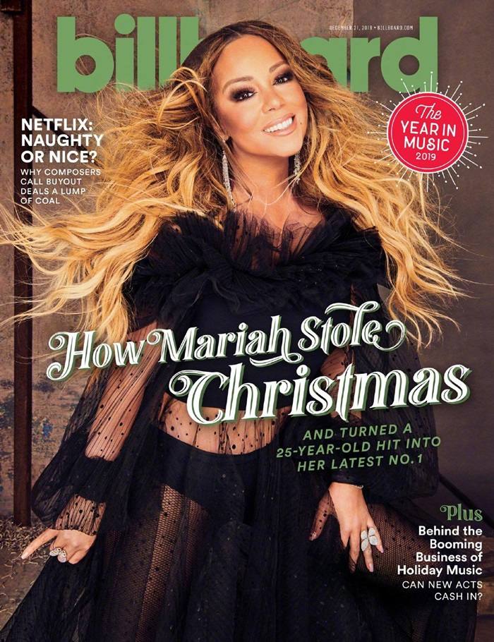 Mariah Carey @ Billboard Magazine December 2019