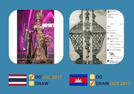 Do and draw... Thailand and Cambodia.