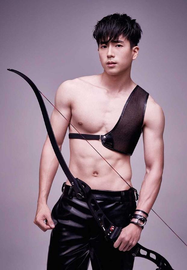 หนุ่มตี๋หุ่นแซ่บ!! นนกุล โกอินเตอร์ต่างประเทศ กล้าม-ซิกแพคแน่นสุดๆ