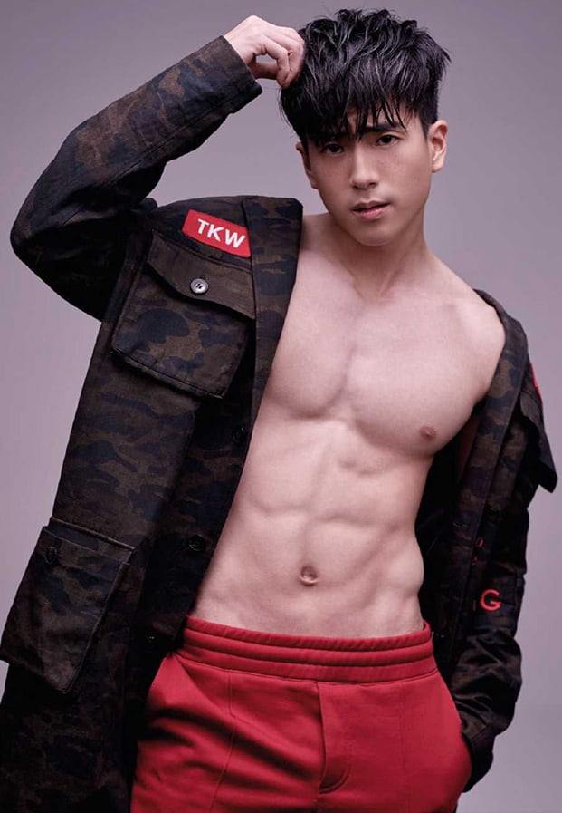 หนุ่มตี๋หุ่นแซ่บ!! นนกุล โกอินเตอร์ต่างประเทศ กล้าม-ซิกแพคแน่นสุดๆ