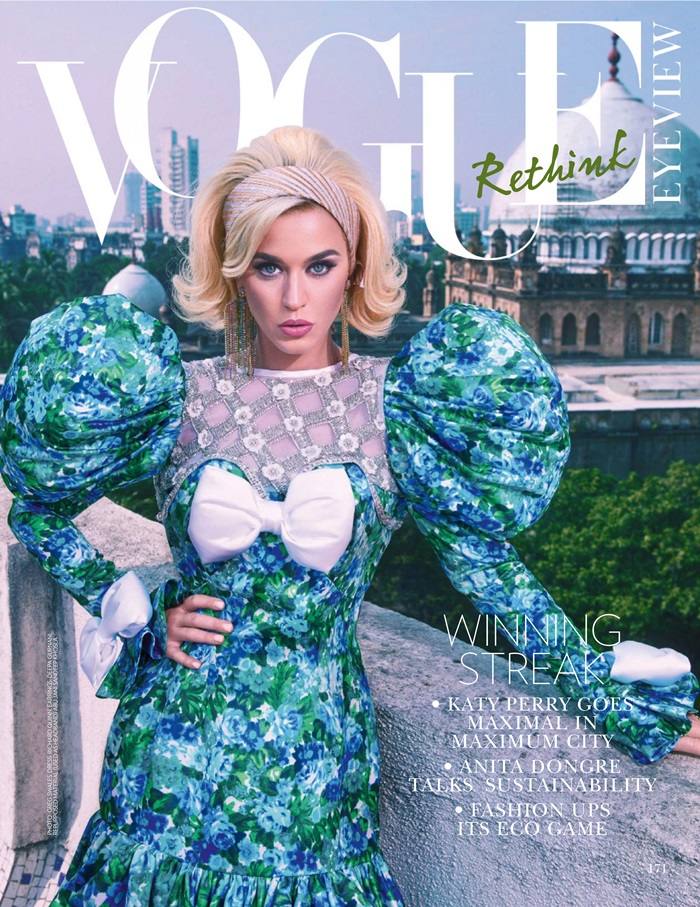 Katy Perry @ Vogue India January 2020