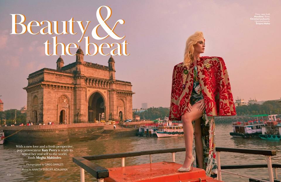 Katy Perry @ Vogue India January 2020