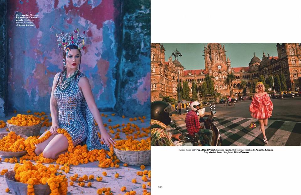 Katy Perry @ Vogue India January 2020