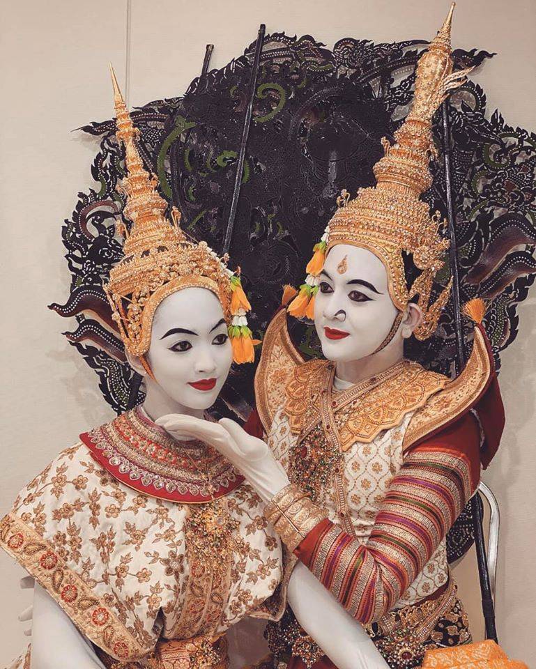 "Thai Human Puppet Performance" หุ่นกระบอกมนุษย์