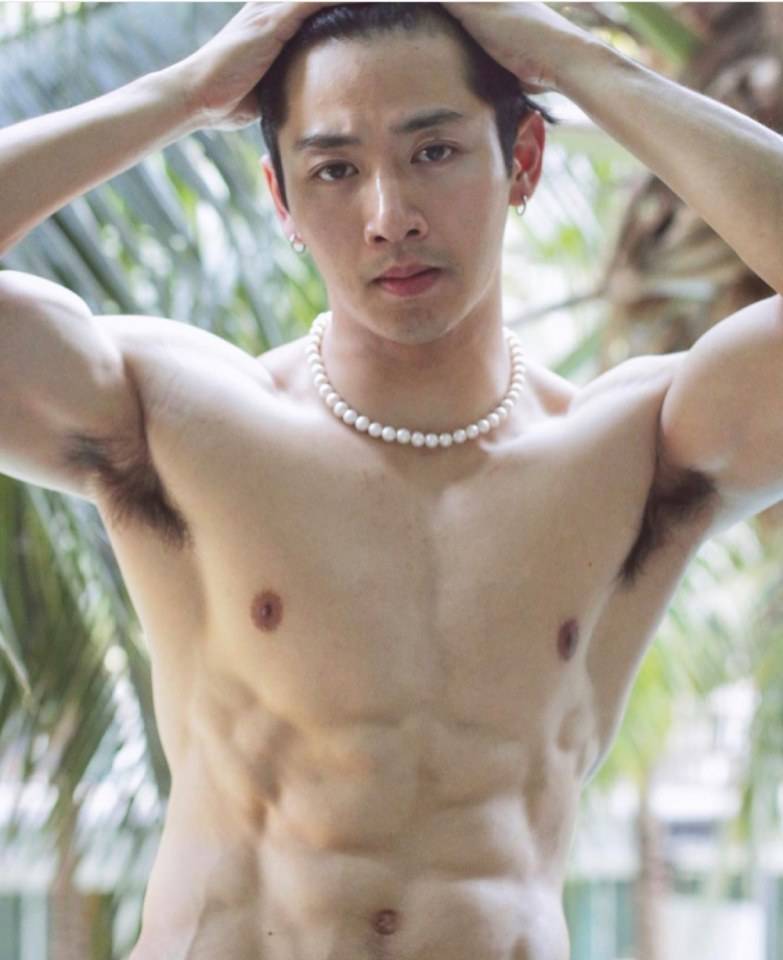 Men with necklace