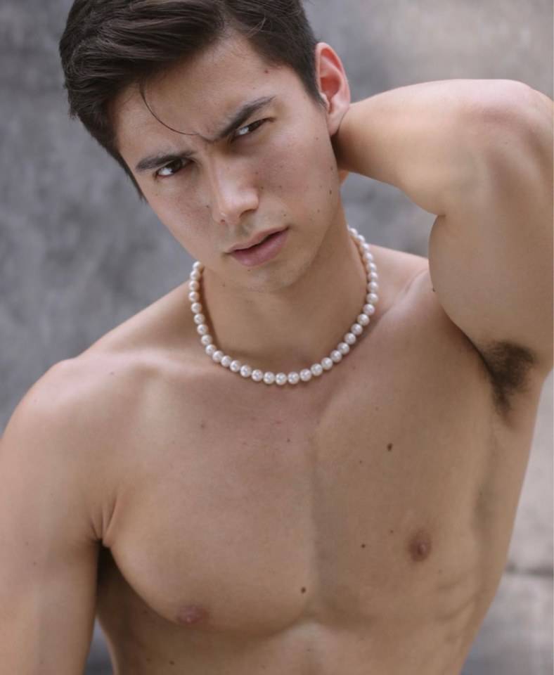 Men with necklace