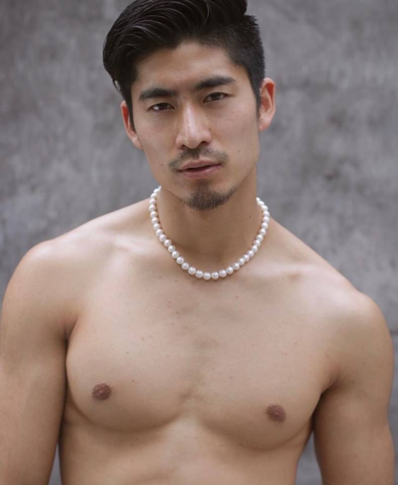 Men with necklace