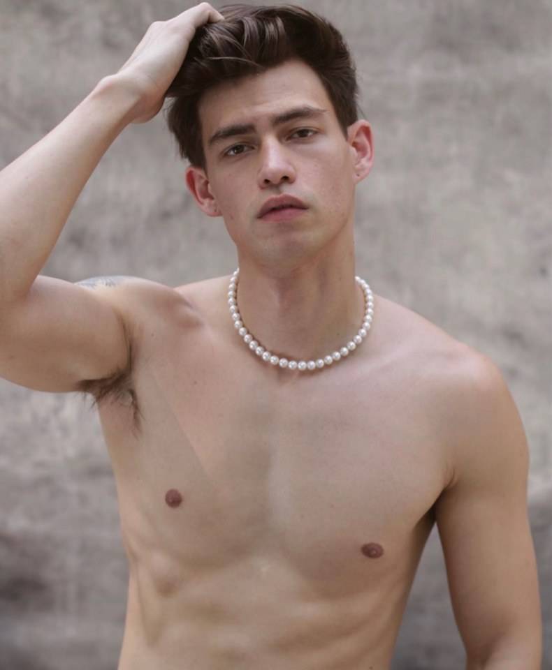 Men with necklace