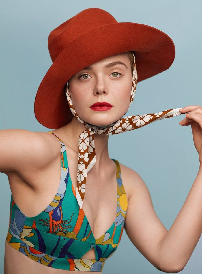 Elle Fanning @ Marie Claire US February 2020