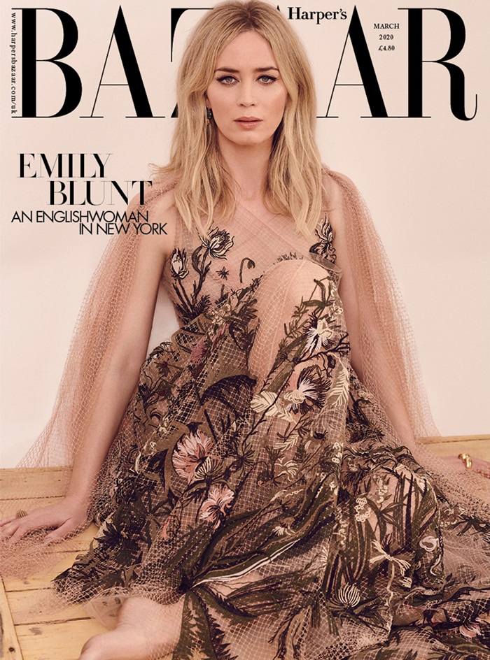 Emily Blunt @ Harper&rsquo;s Bazaar UK March 2020