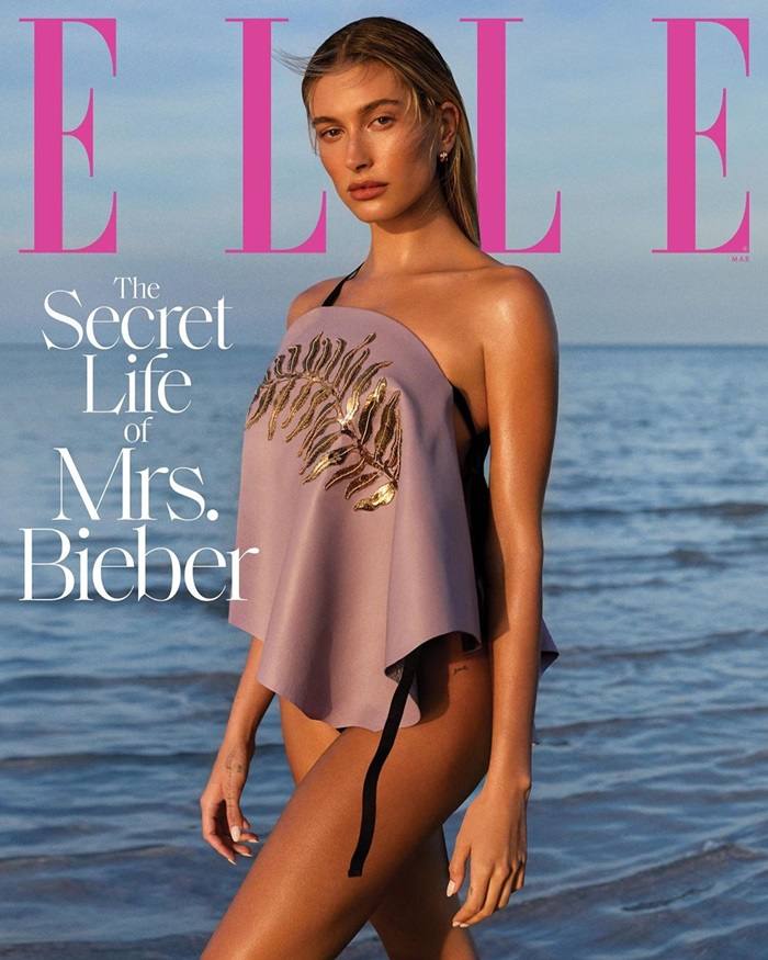 Hailey Bieber @ Elle US March 2020