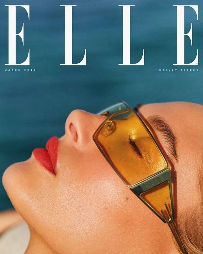 Hailey Bieber @ Elle US March 2020