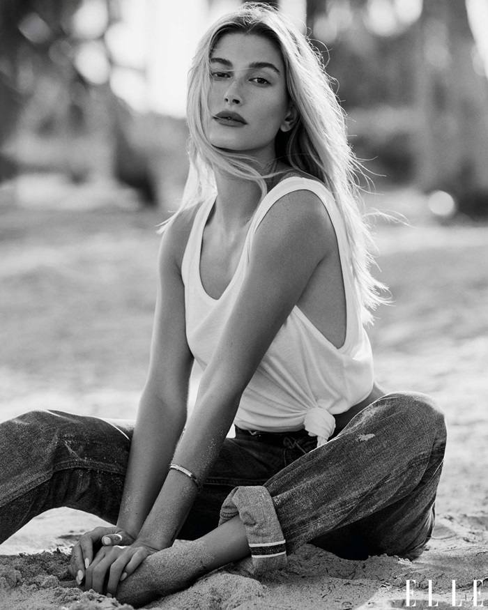 Hailey Bieber @ Elle US March 2020