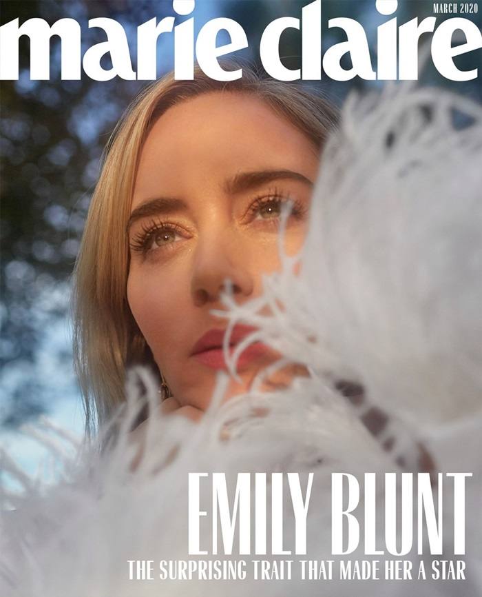 Emily Blunt @ Marie Claire US March 2020