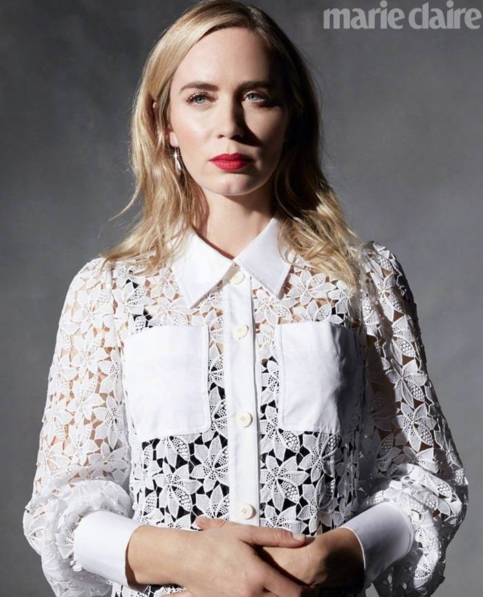 Emily Blunt @ Marie Claire US March 2020