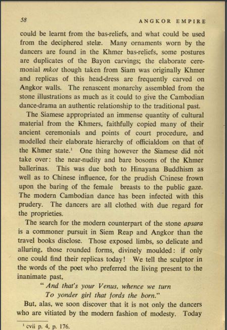 History of Khmer dance