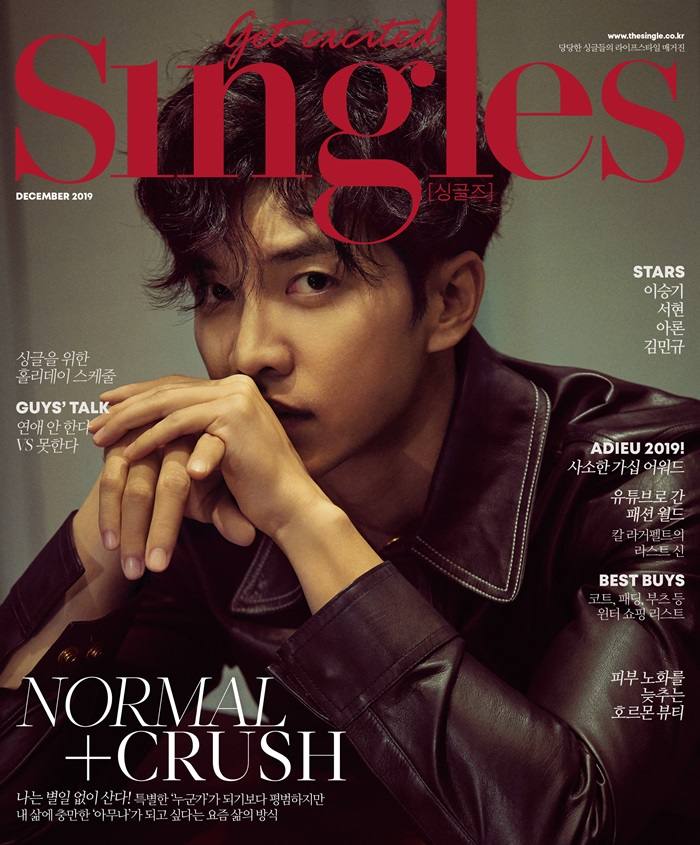 Lee Seung Gi @ Singles Korea December 2019