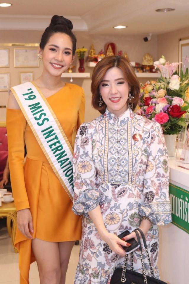 น้องบิ๊นท์ สิรีธร Miss international 2019 ร่วมงานเปิดตัว เลอแกลม