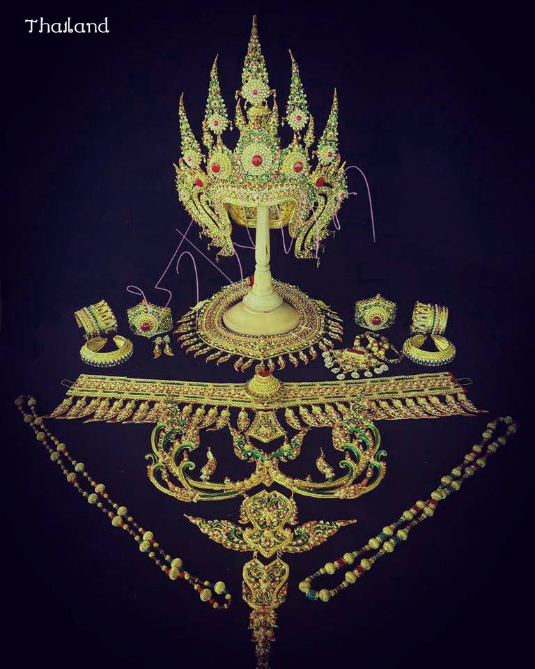 Thai Apsara headdress