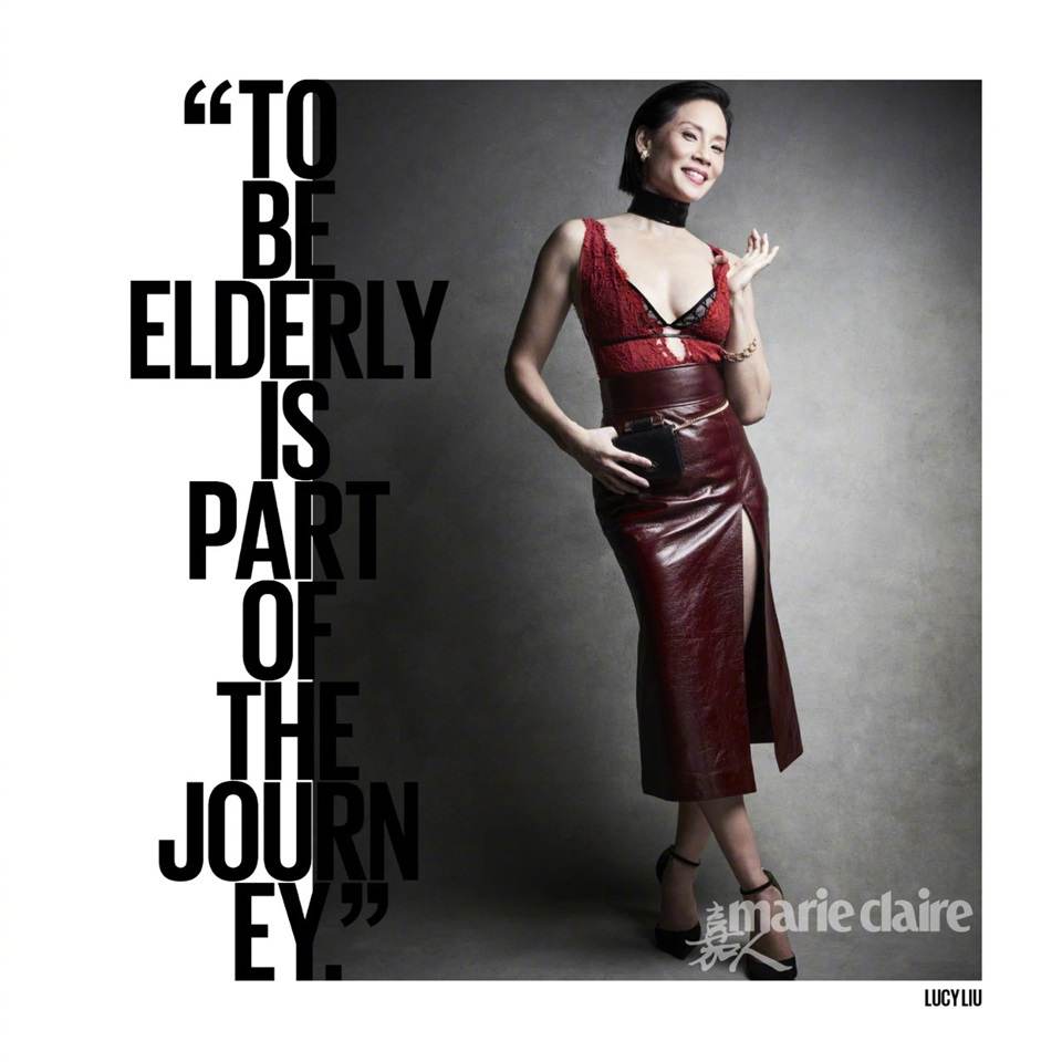 Lucy Liu @ Marie Claire China April 2020