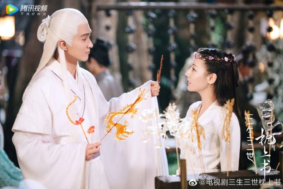 ละคร SAN SHENG SAN SHI ZHEN SHANG SHU 《三生三世枕上书》 2018 3