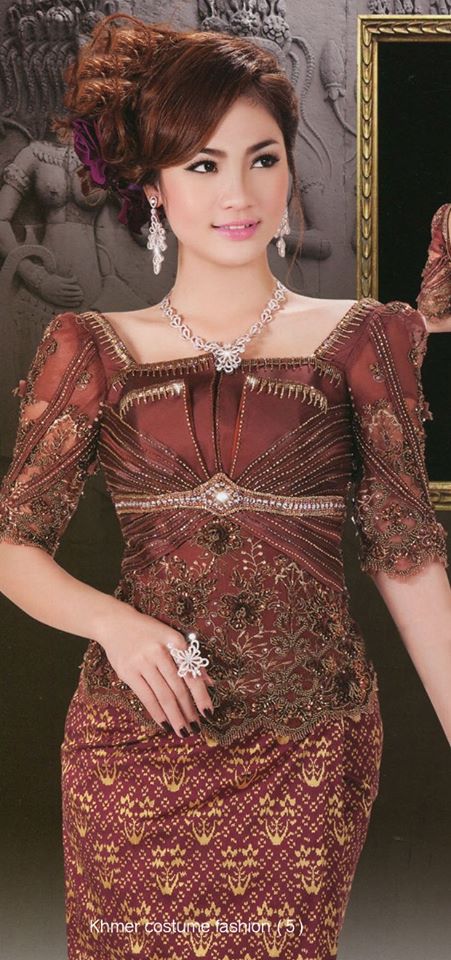 Cambodia national costume (សំពត់)