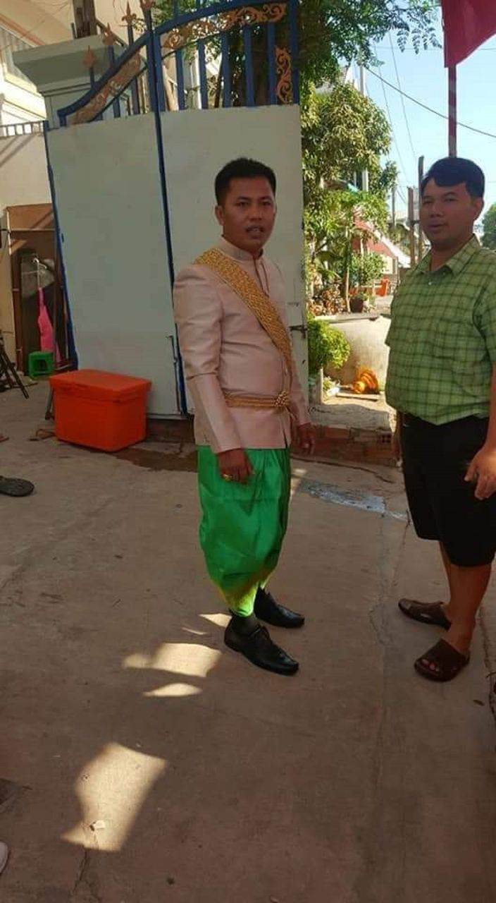 Cambodia national costume (សំពត់) 🇰🇭