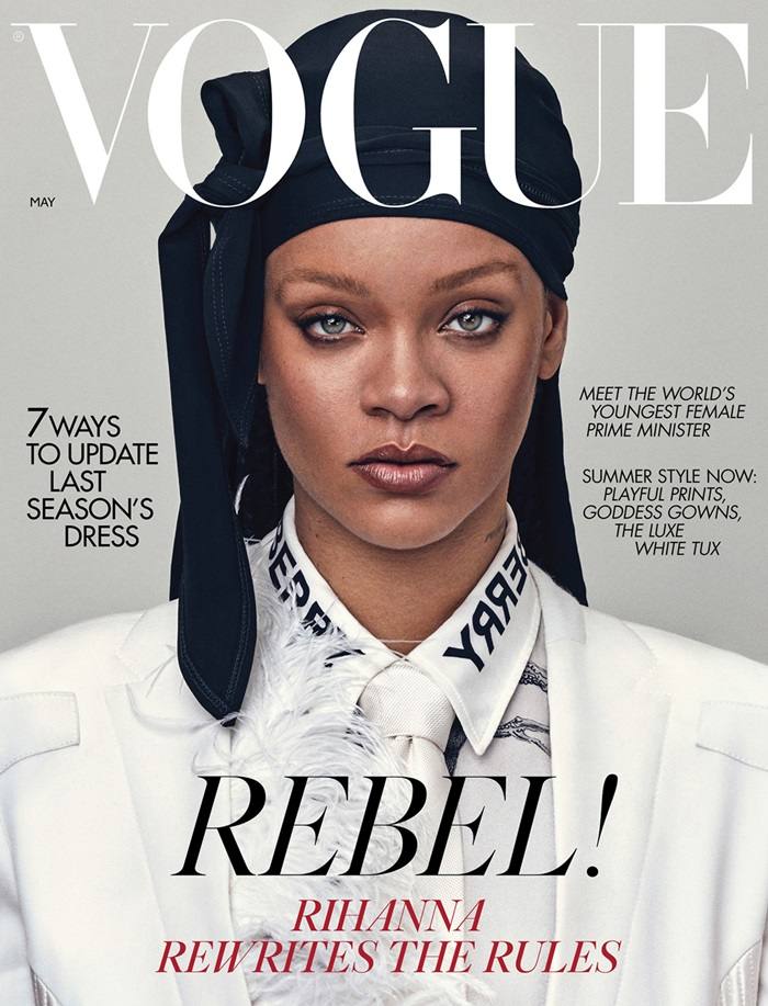 Rihanna @ Vogue UK May 2020