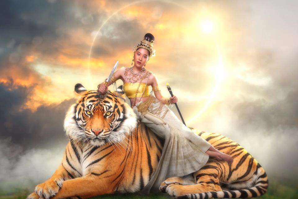 Koraka Devi - goddess Songkran, Thailand 2020