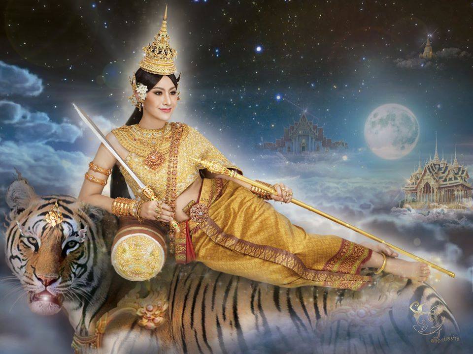 Koraka Devi - goddess Songkran, Thailand 2020