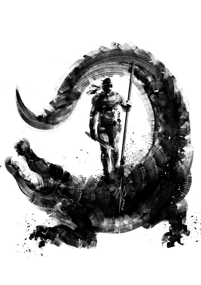 Digital paint artwork By skilled Thai people "SixsawsiX"