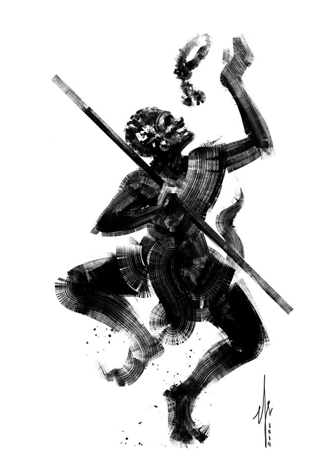 Digital paint artwork By skilled Thai people "SixsawsiX"