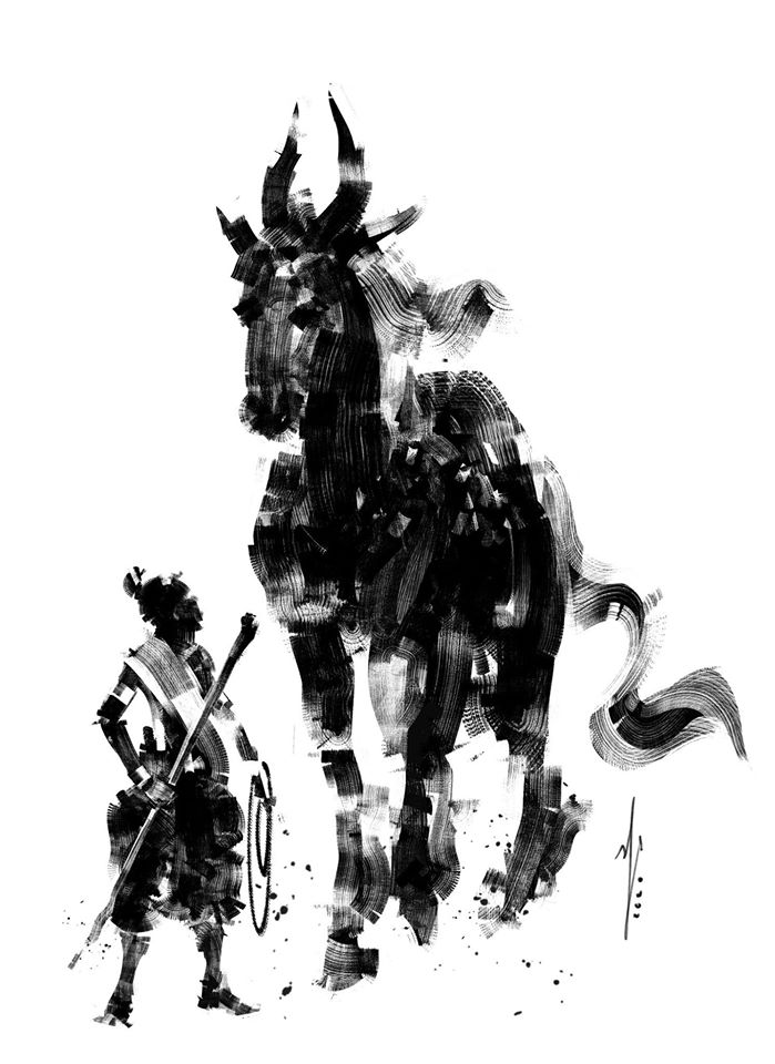 Digital paint artwork By skilled Thai people "SixsawsiX"