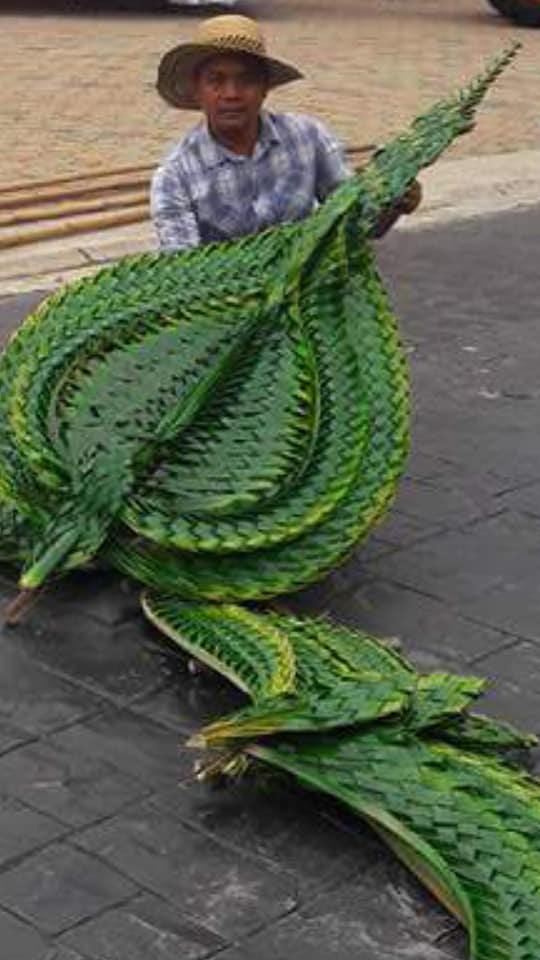 Thai handiwork - coconut leaves folding by ภูผา แม่น้ำ ม่านหมอก
