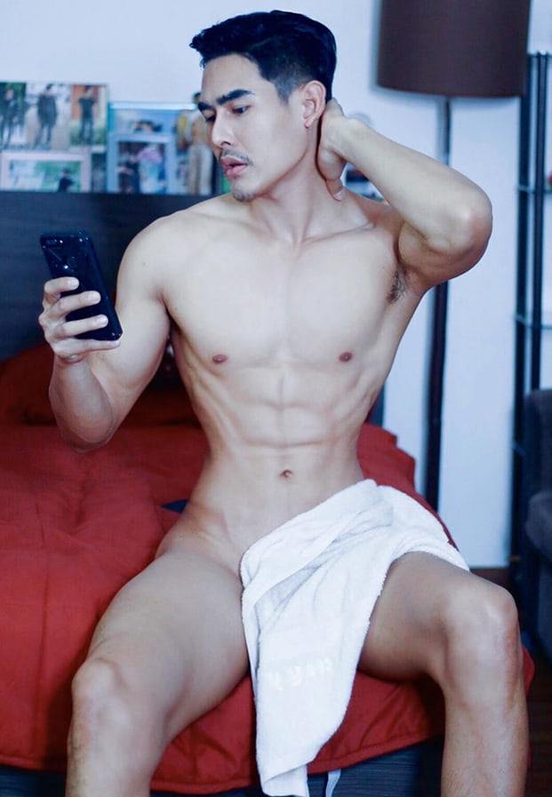 พ่อค้าออนไลน์แซ่บ!! ดิว ธีรภัทร นายแบบสุดเซ็กซี่ พาฟินทั้งโซเชียล