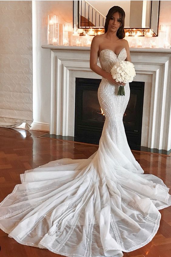 ไอเดียชุดเจ้าสาวทรงเมอร์เมด