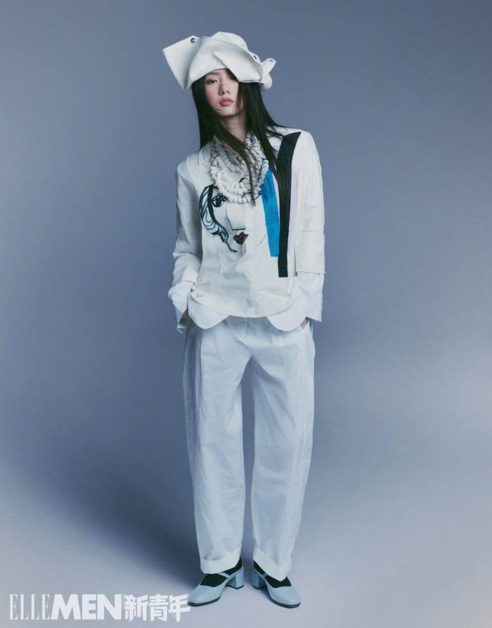 Meng Meiqi @ ElleMen 新青年 Summer 2020