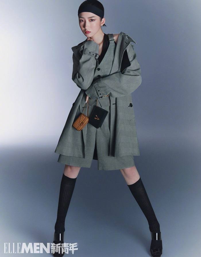 Meng Meiqi @ ElleMen 新青年 Summer 2020