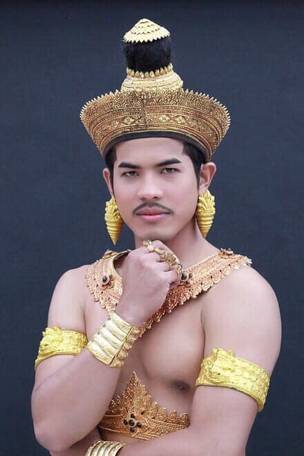 THAI ANCIENT GUY IN LAVO KINGDOM, THAILAND