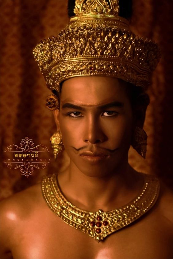THAI ANCIENT GUY IN LAVO KINGDOM, THAILAND
