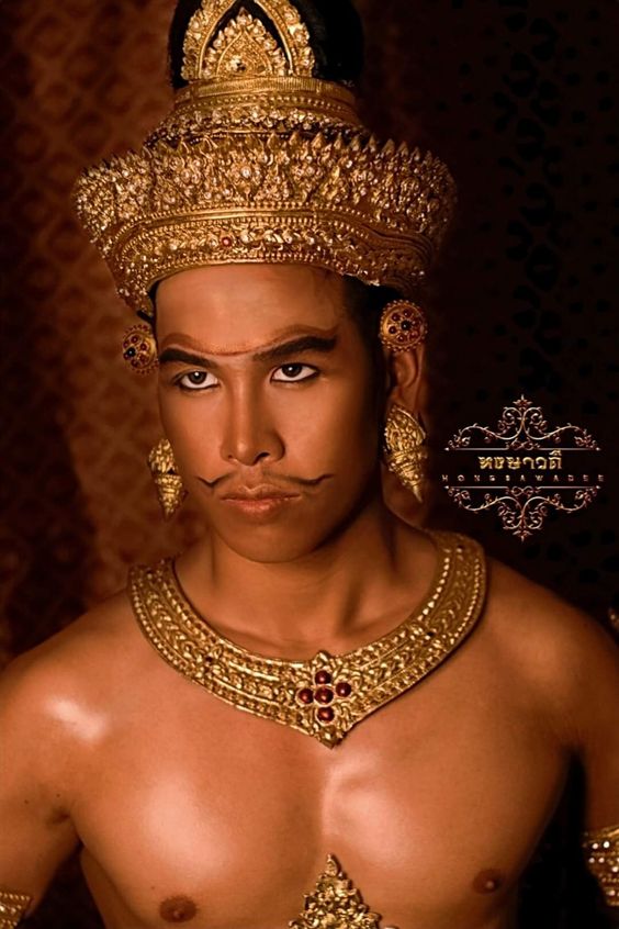 THAI ANCIENT GUY IN LAVO KINGDOM, THAILAND