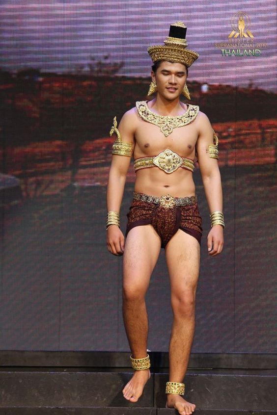 THAI ANCIENT GUY IN LAVO KINGDOM, THAILAND