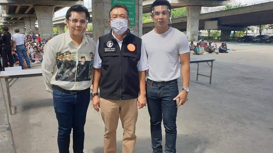 โครงการมื้อนี้คนไทยช่วยให้อิ่ม รวมพล คนวงการบันเทิง โฆษณา พิธีกร , นางงาม ,นายแบบ , นางแบบ